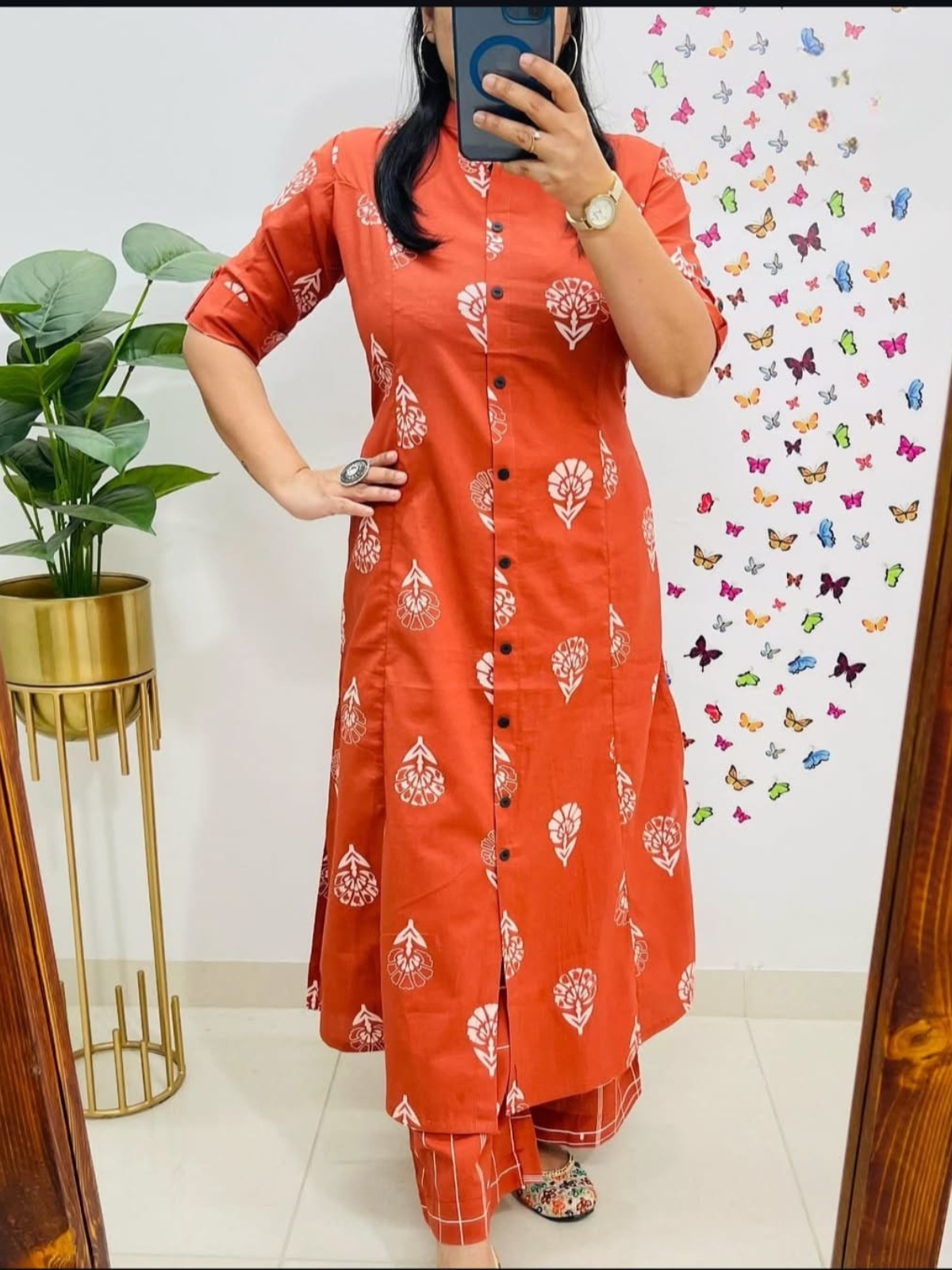 Stylish Polyrayon Digital Print Kurti Pant Co-Ord Set for Women | Casual & Festive Wear