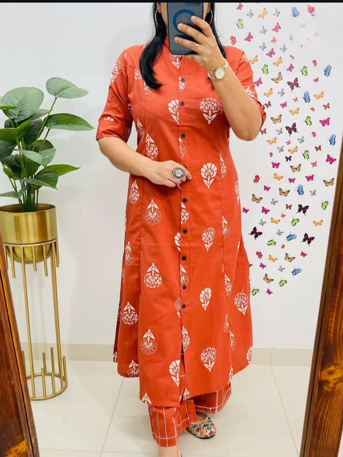 Stylish Polyrayon Digital Print Kurti Pant Co-Ord Set for Women | Casual & Festive Wear