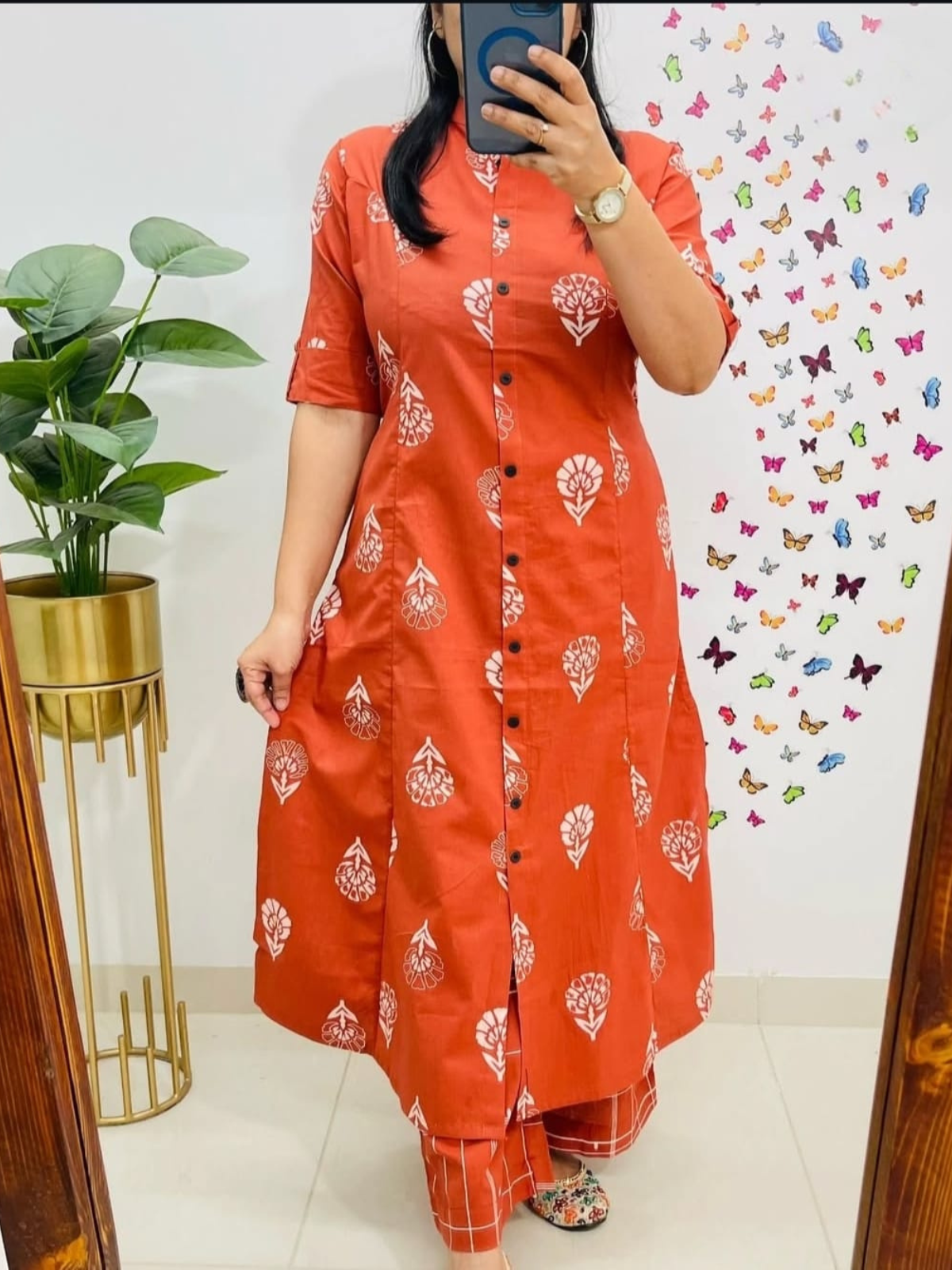 Stylish Polyrayon Digital Print Kurti Pant Co-Ord Set for Women | Casual & Festive Wear